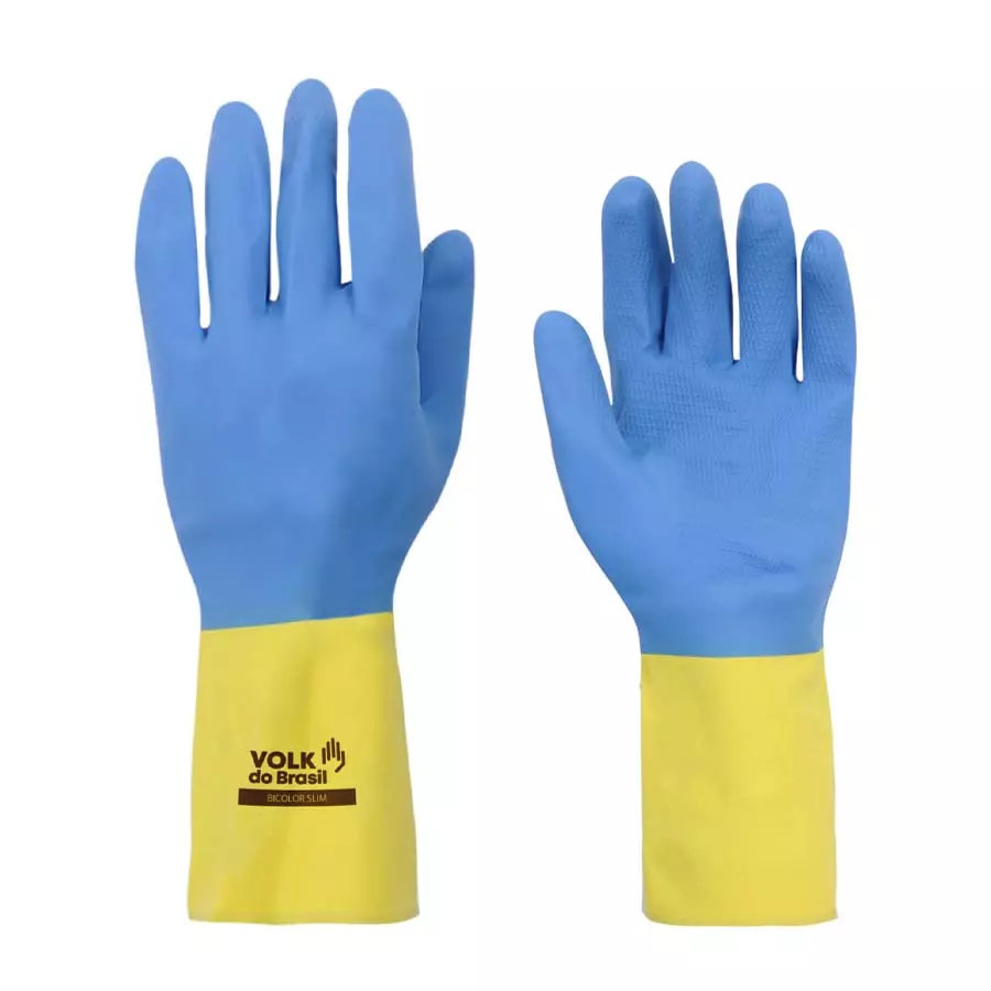 Luva Bicolor Neoprene/Látex